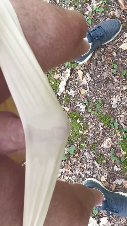 Cum in new panties