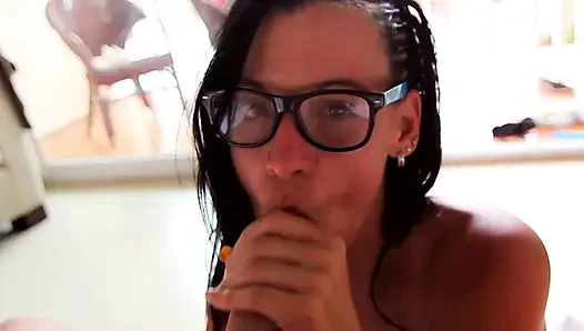 My First Holiday Fuck on Balkon