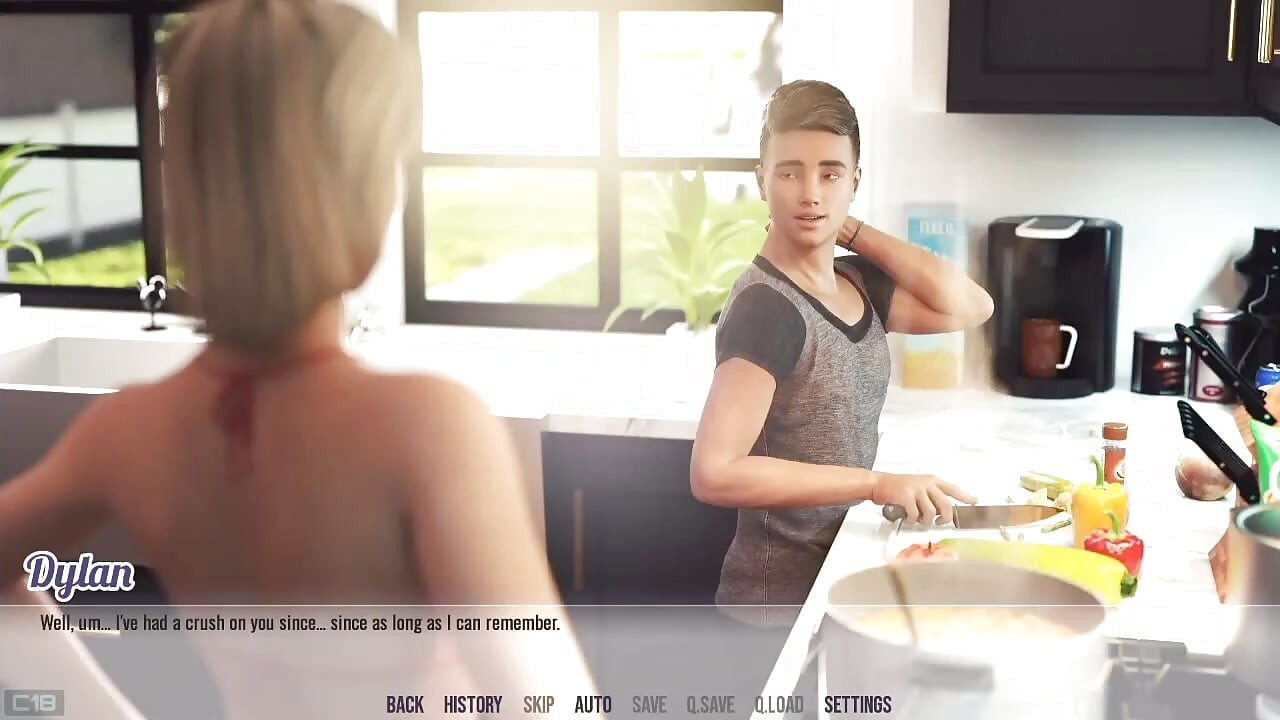 Teen Dylan hot fun with hot milf Amber(Part-1)