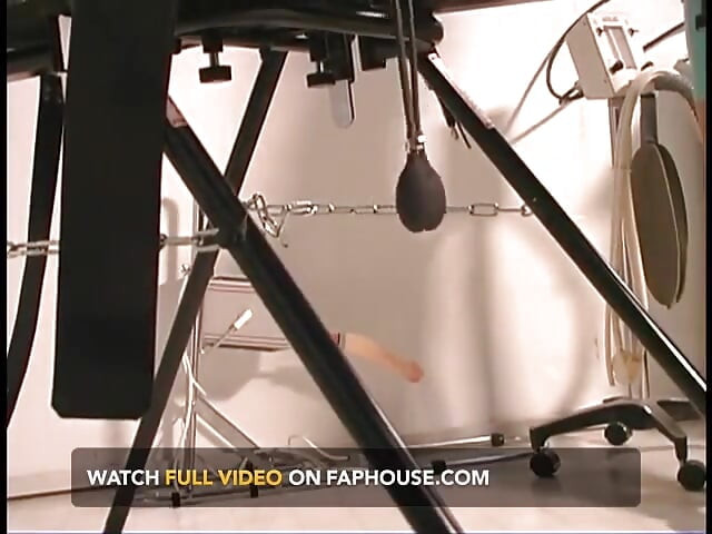 Randy chick roughed up by slut in latex