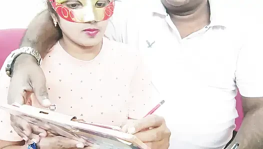 Indian Student Girl Fucked Tution Teacher with Telugu Dirty Talks