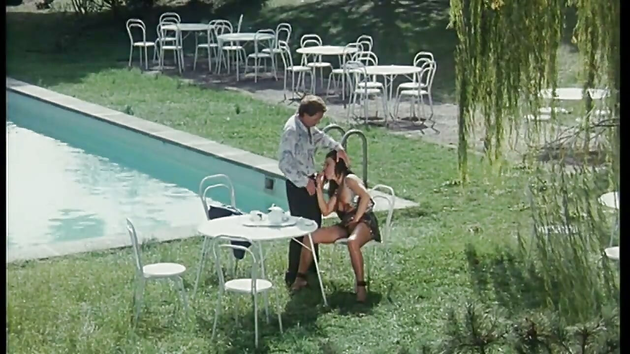 Vintage harig poesje likken neuken met Rocco Siffredi