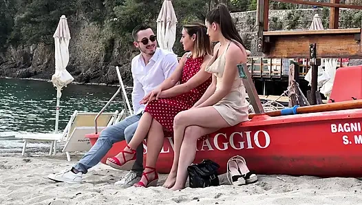 Sahilde bırakılır