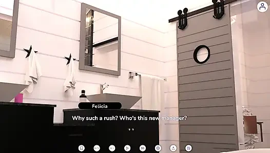 Perkawinan yang mesum 3 baru keluar dari kamar mandi, felicia menerima tawaran pemotretan adam yang menggoda