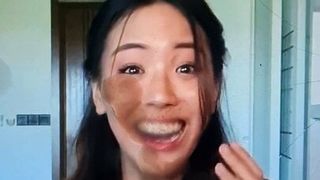 Jolene tiong happy to receive my big cock cum