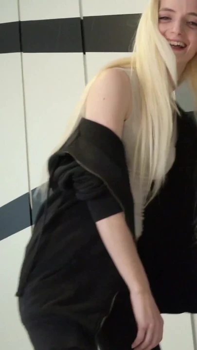 Captivating moment from "CUTE STEP SISTER MIA CAUGHT BRO AND HELP WITH BLOWJOB TO CUM"