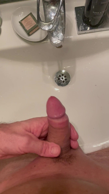 Nudo con il mio cazzo in appartamento