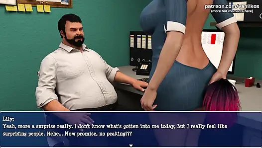 Istri pantat bahenol yang tukang selingkuh rela dientot sama bosnya demi kenaikan gaji | Lily dari Lembah | Game porno ntr animasi 3d | Bagian 28