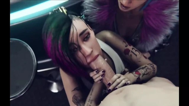 Handjob & Blowjob Compilation Animation Part 1