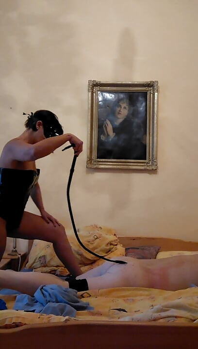 Slowly, nicely, you fucking slave. Your motherfucker! You still have a lot to learn. You're lucky to have your Goddess here. Thanks