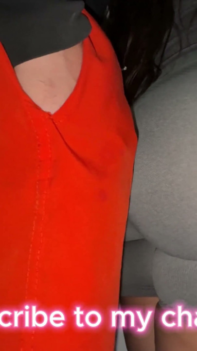 Fantasy: a Big-assed Girl Touches His Penis.
