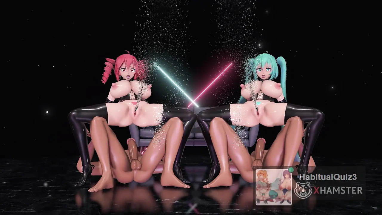 mmd r18 Wiggle Wiggle  sex dance public HMV ntr wife cheating anal Bbc 3d hentai