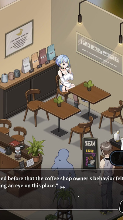 Sex, Secrets & Used Tech Gameplay Part 4 - Creampie at the Coffee Shop