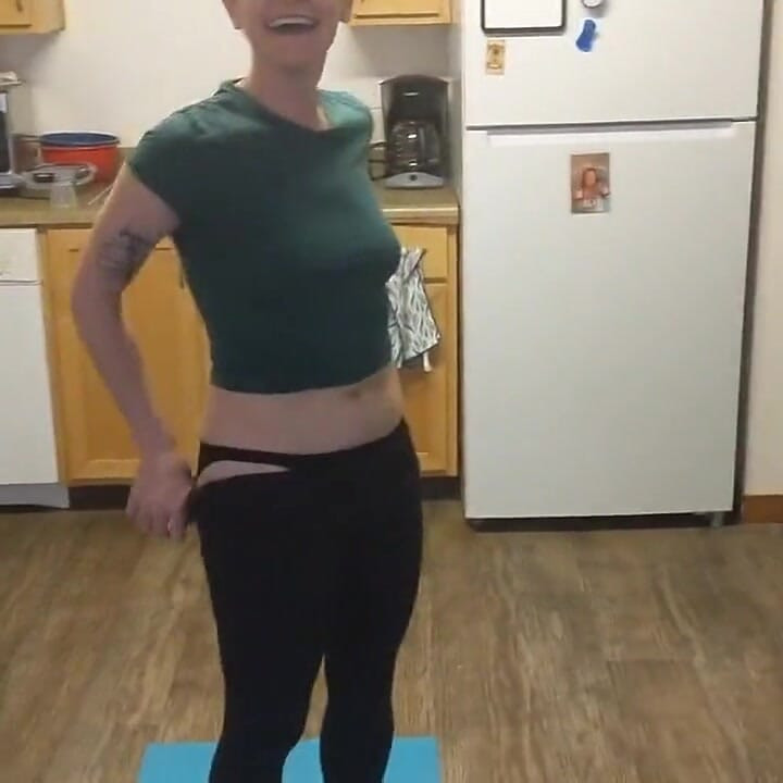 Autumn Nude Yoga