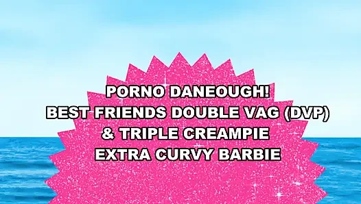 Çift Vajinal (dvp) & Üçlü Creampie Üçlü W Büyük Göt & Büyük Doğal Göğüsler Sarışın Barbie Bebek Bayan Jackson