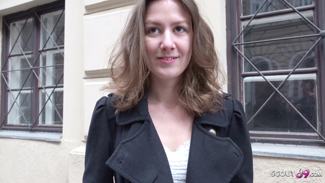 GERMAN SCOUT - College Teen Alessandra get Fuck at Casting