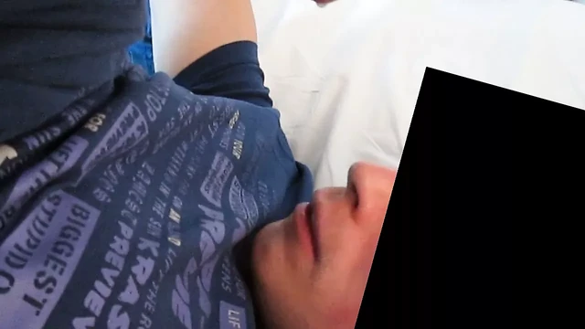Delicious cum slowly drips in my own mouth