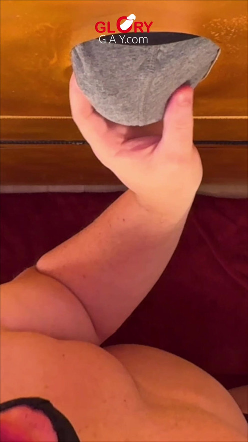 Long & Girthy Daddy Shaft Pumps Endless Loads Down His Throat