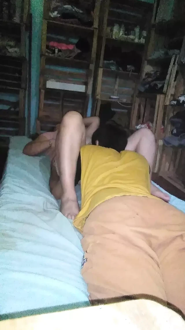 We fuck missionary at night