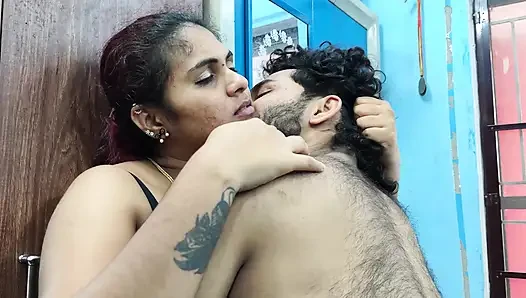 Navel suck with lip lock in innner wears only