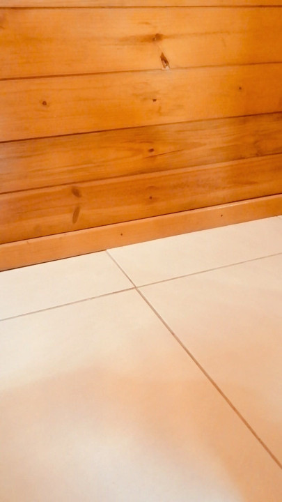 Loana fingers her ass after ejecting her tunnel plug