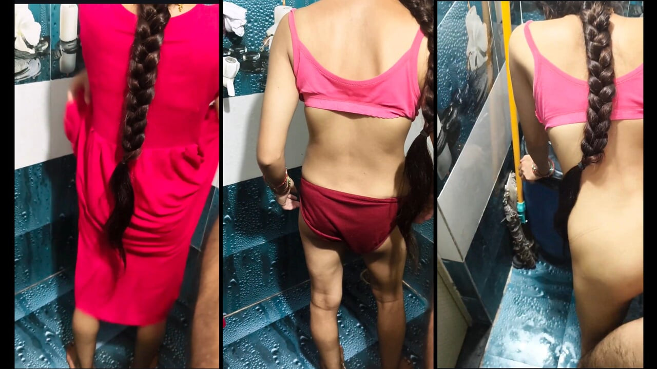 Sora vitregă futută tare în baie și toată lumea poate auzi videoclipul smacks sofia