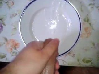 Сперма на тарілку
