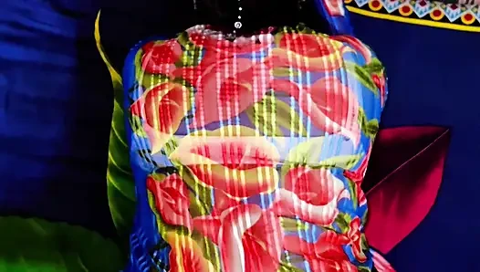 I gifted my desi wife a night dress and had fun all night