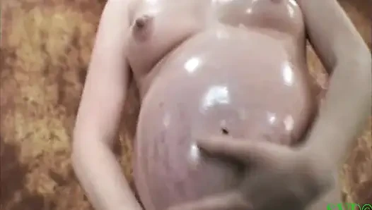 The Beautiful Pregnant Lady and the Landscaper