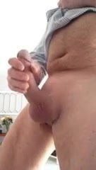 Big huge cock masturbing