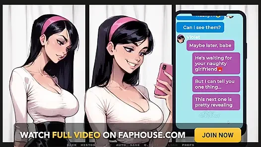 Yeni Kız Arkadaşım [ Tabu Hentai Oyunu ] Bölüm 35 Kız Arkadaşım Lateks İç Çamaşırını Yaşlı Erkeklere Göstermeyi Çok Seviyor!