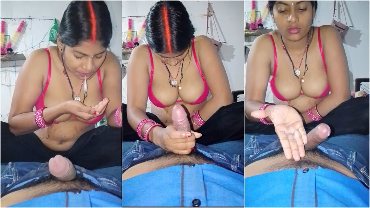 Best handjob of big breasted sister-in-law Hindi audio, handjobs