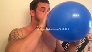 Fetiche de globos - edward globos part4 video2