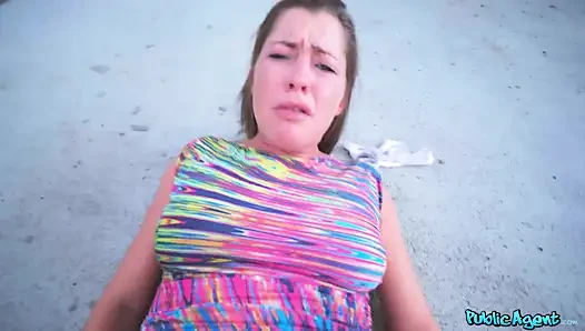 Public Agent - Elisa Tiger Loves Doggystyle Fuck Below Highway