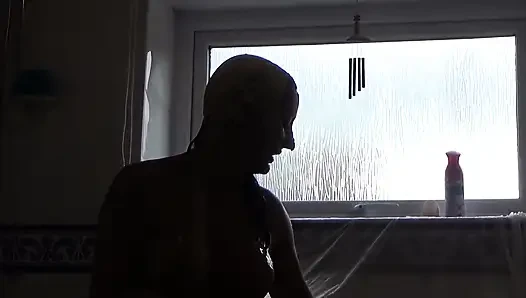 Jess çıplak çorba fışkırıyor