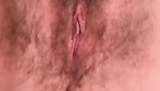 Verschwitzte behaarte muschi, facesitting