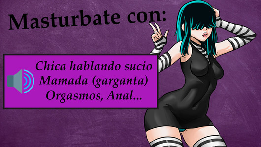 JOI hentai con Lucy. Sexo en la primera cita.