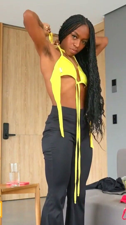 Latina Casting - Petite Black Latina Anal Impaled In Casting | Clip 1