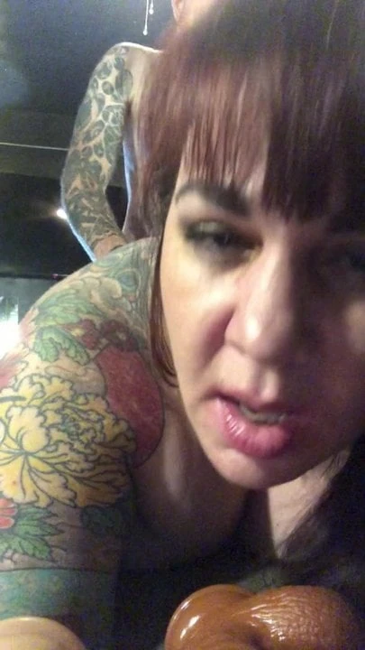 Sin fucked hard in both holes, dirty talk