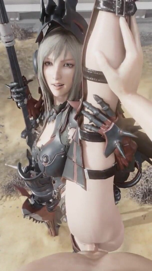 final fantasy Aranea Highwind Gets Multiple styles clothed | Clip 2