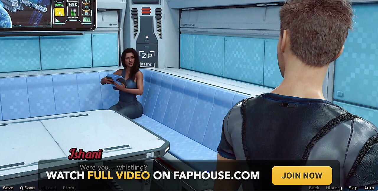 Stranded in Space - Indian MILF with Big Tits Tells Secrets