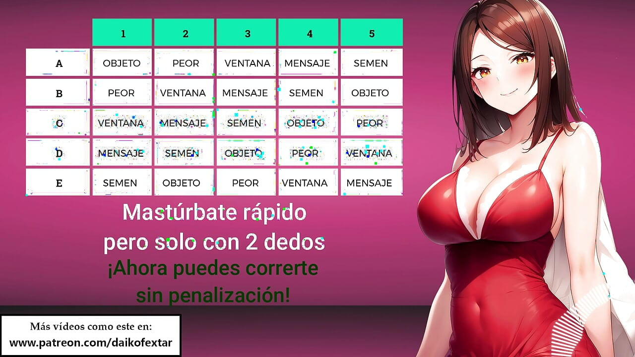 Don't when she asks you to! If you do you will be punished. - JOI Spanish voice. ASMR role.