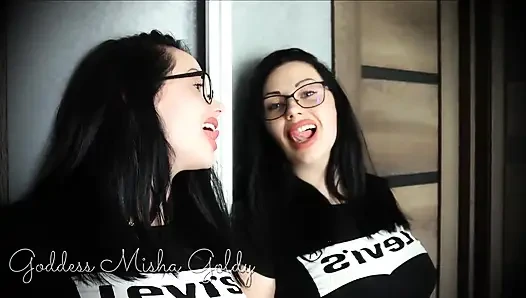 Я сделаю тебя! Моя гэнгбэнг-шлюшка до спермы! Тебя трахают тысячи огромных хуй!