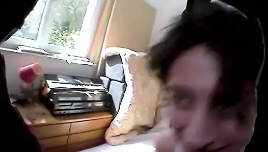 Trainee Satisfies Herself in Front of a Running Cam