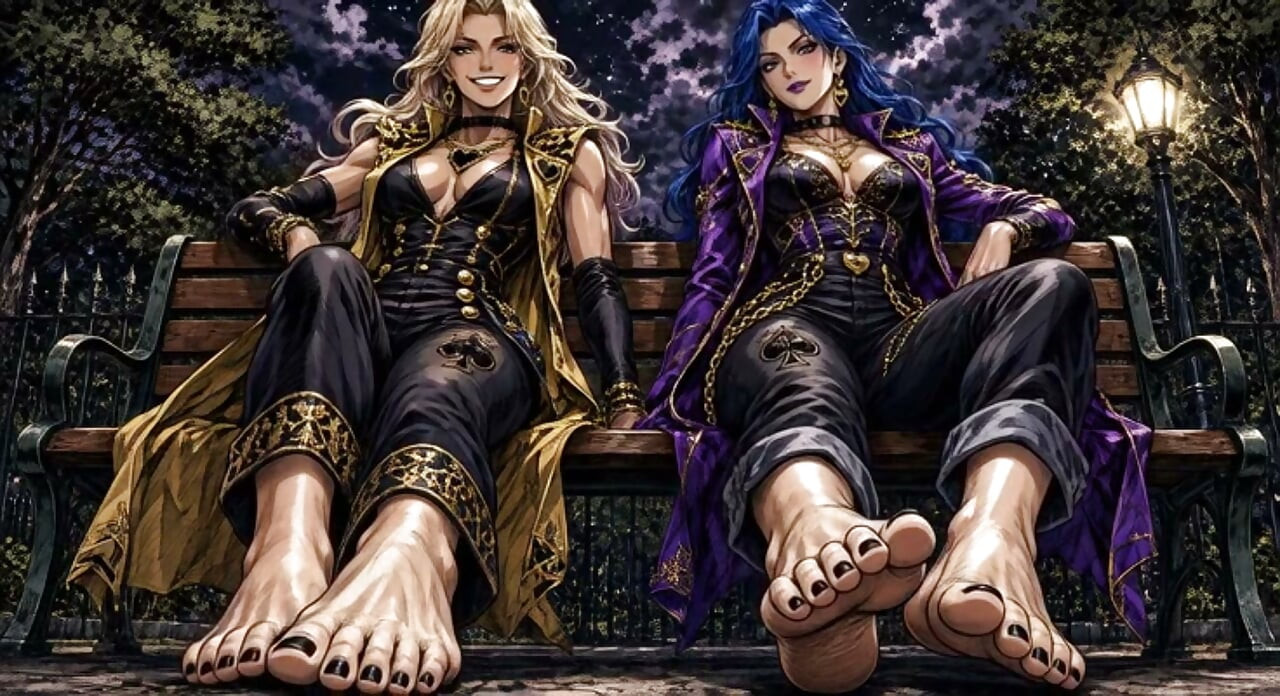 Queen of Spades Tattoo and Feet - Anime Compilation (Erotic AI Arts)