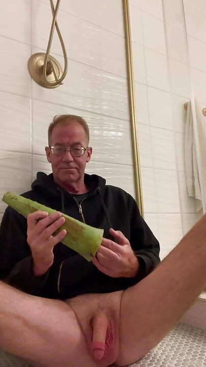 Duşta aloe ile solo