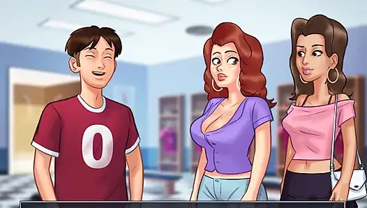 Yaz mevsimi efsanesi - ekstra dersler büyük güzel göğüslere yardım ediyor