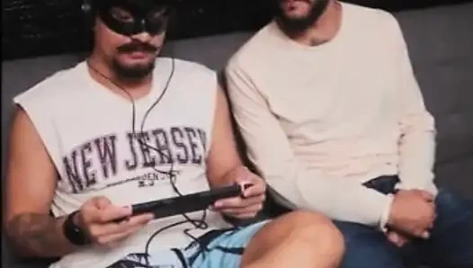 my STEPBROTHER likes to see me play his friends