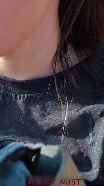 Emotional moment from "After blowjob he cums in my panties and I wear them"