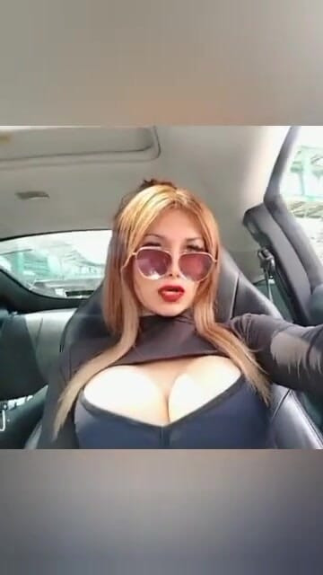 Stunning moment from "tranny picked up in car to have anal sex in the car"